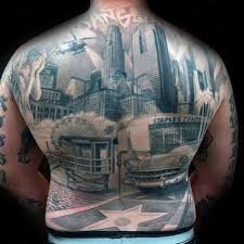 Последние твиты от downtown tattoo studio #tattoo #bodypiercing (@tattoodowntown). Downtown Los Angeles Skyline Tattoo