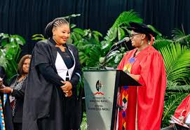 Mpilo Mseleku graduates with a Bachelor of Social Science degree