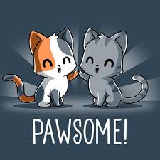 Pawsome T Shirt Teeturtle Teeturtle Pawsome Teeturtle Tshirt Cute Cartoon Drawings Cute Animal Drawings Kawaii Cute Animal Drawings