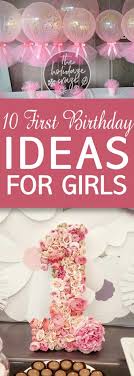 First birthday favor bags are a great idea for a mint and pink birthday candy buffet. 10 First Birthday Ideas For Girls The Holidaze Craze