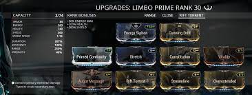 Explaining the basics of limbo/limbo prime. Warframe Build Guide Limbo Keengamer