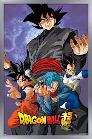 Hunbeauty art dragon ball z and super poster wall scroll planet goku anime canvas prints with 16 inch black powerful magnet wood poster hanger. Amazon Com Trends International Dragon Ball Super Villain Wall Poster 22 375 X 34 Unframed Version Home Kitchen