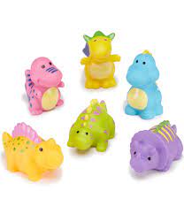 Comes in a clear zippered bag for easy storage and even easier gifting. Elegant Baby Dinosaur Bathtub Squirties Dillard S