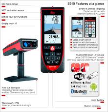 The leica disto s910 laser distance meter is for anyone working on a remodeling or construction project, both amateur and professionals. Leica Disto S910 Trade Survey