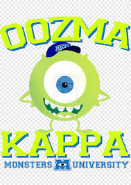 Maybe you would like to learn more about one of these? Mike Wazowski Kappa Monster Art Monsters University Text Logo Png Pngegg