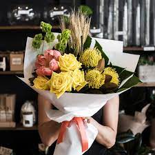 You Had Me At Hay Bouquet Flower Market Bouquet Arrangements Flowers