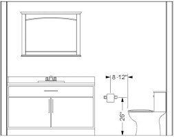 The difference in toilet height depends on the distance between floor to seat. What Is The Standard Height For Toilet Paper Holder Toilet Reviewer