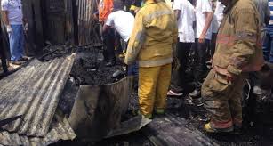 Dos hermanitos murieron calcinados al incendiarse vivienda en municipio Quisqueya, San Pedro de Macorís