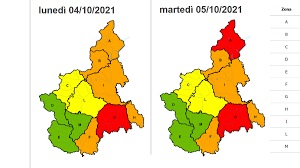 Avviso di allerta meteo 21.11.20212021 ; Ultim Ora Allerta Meteo Scatta La Allerta Arancione Sul Cebano E Val Tanaro L Unione Monregalese