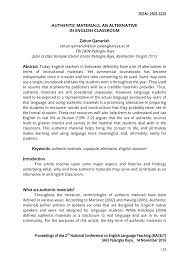 Klip itu berkaitan tentang kemalangan jalan raya. Pdf Authentic Materials An Alternative In English Classroom