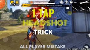 Everything without registration and sending sms! One Tap Headshot Trick In Free Fire Auto Headshot Top Tricks Garena Free Mobile Games Headshots Trick