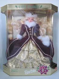 New Nib 1996 Happy Holidays Barbie Mattel Special Edition 15646 Happy Holidays Barbie Holiday Barbie Holiday Barbie Dolls
