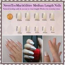 acrylic nails length chart new expression nails