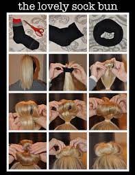 Sock Bun Tutorial Diy Hairstyles Sock Bun Long Hair Styles
