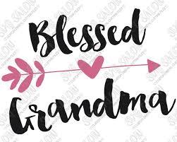 Download Blessed Grandma Heart Arrow Custom Diy Iron On Vinyl Shirt Decal Cutting File In Svg Eps Dxf Jpeg And Png Format Svg Salon