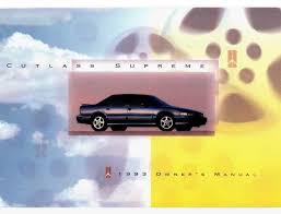 Unlimited access to your 1996 oldsmobile cutlass supreme manual on a yearly basis. Oldsmobile Cutlass Supreme 1993 User Manual Pdf Download Manualslib