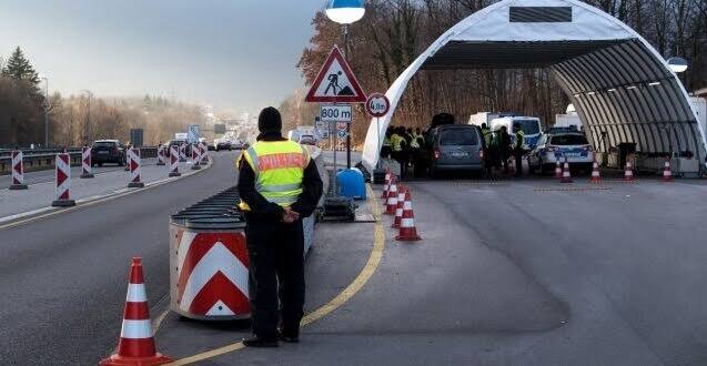Mga resulta ng larawan para sa Border crossing between Germany and Denmark"