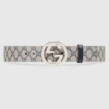 All customers get free shipping on orders over $25 shipped by amazon. Gg Supreme Beige And Blue Belt With G Buckle Gucci Us