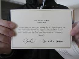 We Sent A Wedding Invitation To The President And This Is What We Got Budget Wedding Invitations Wedding Wedding Vows