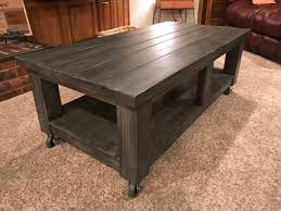 Our minimalist, rectangular cocktail table complements almost any design aesthetic. Weathered Look Taylor S Coffee Table Ana White