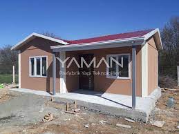 Tek katlı anahtar teslim prefabrik ev. 40 M2 Prefabrik Ev Yaman Prefabrik Yapi Teknolojileri