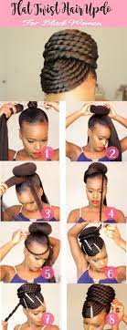 Flat Twist With Weave Hair Updo For Bridal Natural Hairstyles Flat Twist Updo Transitioning Hairstyles Natural Hair Styles