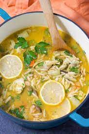 Lemon Artichoke Orzo Soup Delicious Soup Recipes Soup Recipes