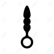 大人のアナルセックスのおもちゃ.指のためのリングと簡単な肛門肛門の肛門のバットプラグ。のイラスト素材・ベクター Image 147168868
