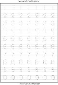 Number Tracing Tracing Worksheets Preschool Preschool Tracing Numbers Preschool