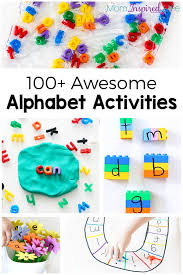 Why put upper case letters first? 100 Alphabet Activities That Kids Love