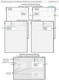 Vorlage brief für fensterumschlag din a4 : Brief Grossbrief C4 Briefumschlag Beschriften