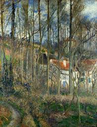 Camille Pissarro French 1830 1903 La Cote Des Boeufs A L Hermitage 1877 Camille Pissarro Amenagement Jardin Les Arts