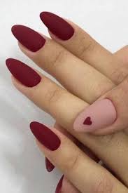 If You Are Hunting Down A Best Shading Blend Nail Craftmanship Plan At An Exceptionally Basic Way That These Pretty Nail Art Designs Valentines Nails Red Nails