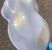 Grant 7 Glitter Gold Pearl over a white Basecoat. #grant7 #grant7paint  #grant7pearls #grant7powerpigments #grant7pigments #white #pearl #gold  #goldpearl #pearlwhite #art #custompainter #custompaint ...