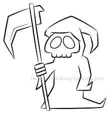 Maybe you would like to learn more about one of these? How To Draw A Grim Reaper Clipart Using Thick Black Lines