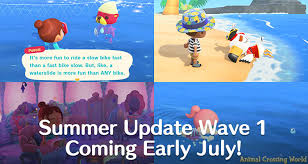 Animals cat cute cutecat forest games kawaii nature nintento river videogames videogaming animalcrossing bycicle nintendofanart how could a bike work on ac? Swimming Sea Creatures Pascal Come To Animal Crossing New Horizons In Early July Summer Update Animal Crossing World