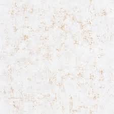 Le motif brillant se détache très joliment sur le fond mat. Papier Peint Beton Uni Blanc Or Leroy Merlin