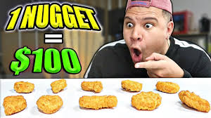 Your daily dose of fun! Eat 10 Mcdonald S Chicken Nuggets In 40 Seconds Win 10 000 Impossible Youtube