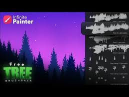 Another great free procreate brush are in these grain pencil and copic marker sets. Free Infinite Painter Tree Brushes For Mobile Infinitepainter Shorts Youtube