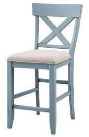 Outdoor bar height dining set for 2. Coast To Coast Bar Harbor Counter Height Dining Chairs In Bar Harbor Blue Set Of 2 40300