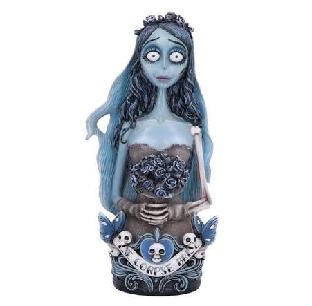 decoration (bust) Corpse Bride Emily - B6285X3 - Metalshop.us