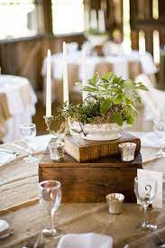 Rustic Chic California Wedding By Cameron Ingalls Wedding Reception Decorations Rustic Rustic Wedding Centerpieces Book Centerpieces