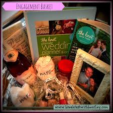Eat Drink And Be Married Diy Engagement Gifts Engagement Gift Baskets Engagement Basket