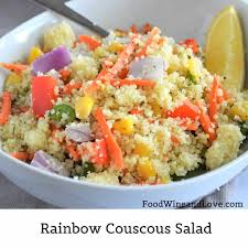 Check spelling or type a new query. Mediterranean Diet Rainbow Couscous Salad Food Wine And Love
