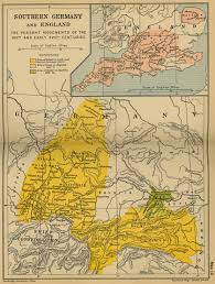 Map of the holy roman empire 1618. Peasant Movements Germany And England 1524 1636 Cosmolearning History