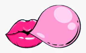 Browse this featured selection from the web for use in websites, blogs, social media and your other products. Text Textbubble Gum Bubbles Lips Popart Comics Bubble Gum Pop Art Png Transparent Png Kindpng