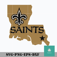 Svg fired per woj & andrew lopez. New Orleans Saints Nation Logo Svg New Orleans By Zonestore On Zibbet