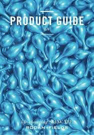 Rodan Fields Usa Product Guide 2017 2018