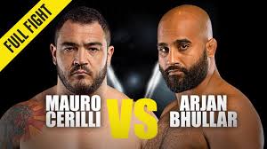 Arjan bhullar profile, mma record, pro fights and amateur fights. Mauro Cerilli Vs Arjan Bhullar One Full Fight October 2019 Youtube