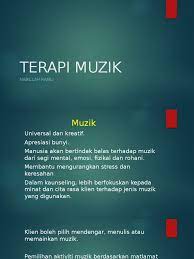 Dengan kemampuan pengendalian emosi yang bisa dilakukan dengan terapi musik tersebut, maka disisi lain musik tersebut juga bisa digunakan. Terapi Muzik